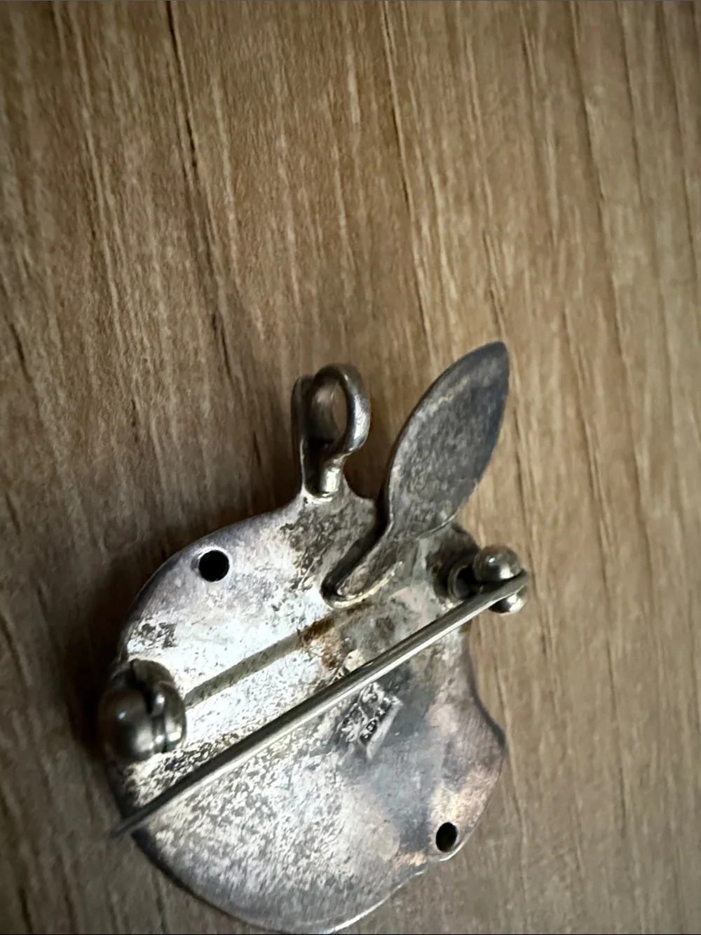 Sterling Silver Apple Leaf Pin Pendant - 925  Women's Jewelry